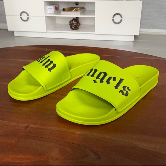 Palm Ángels logo pool  slides - Picture 9 of 10